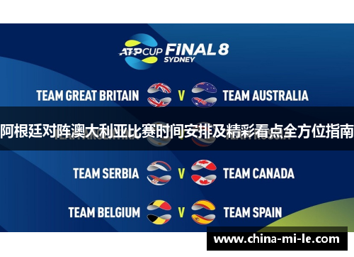 阿根廷对阵澳大利亚比赛时间安排及精彩看点全方位指南