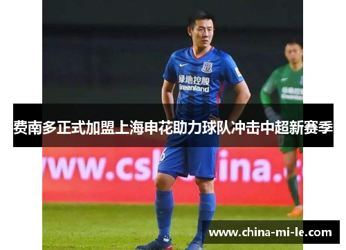 费南多正式加盟上海申花助力球队冲击中超新赛季 费南多正式加盟上海申花助力球队冲击中超新赛季